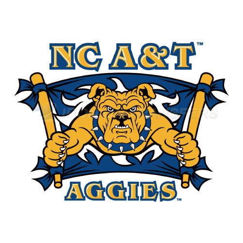 North Carolina A T Aggies Logo T-shirts Iron On Transfers N5477